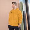 Last Prophet Apparel x Champion Hoodie - Medium Yellow Red - Image 3